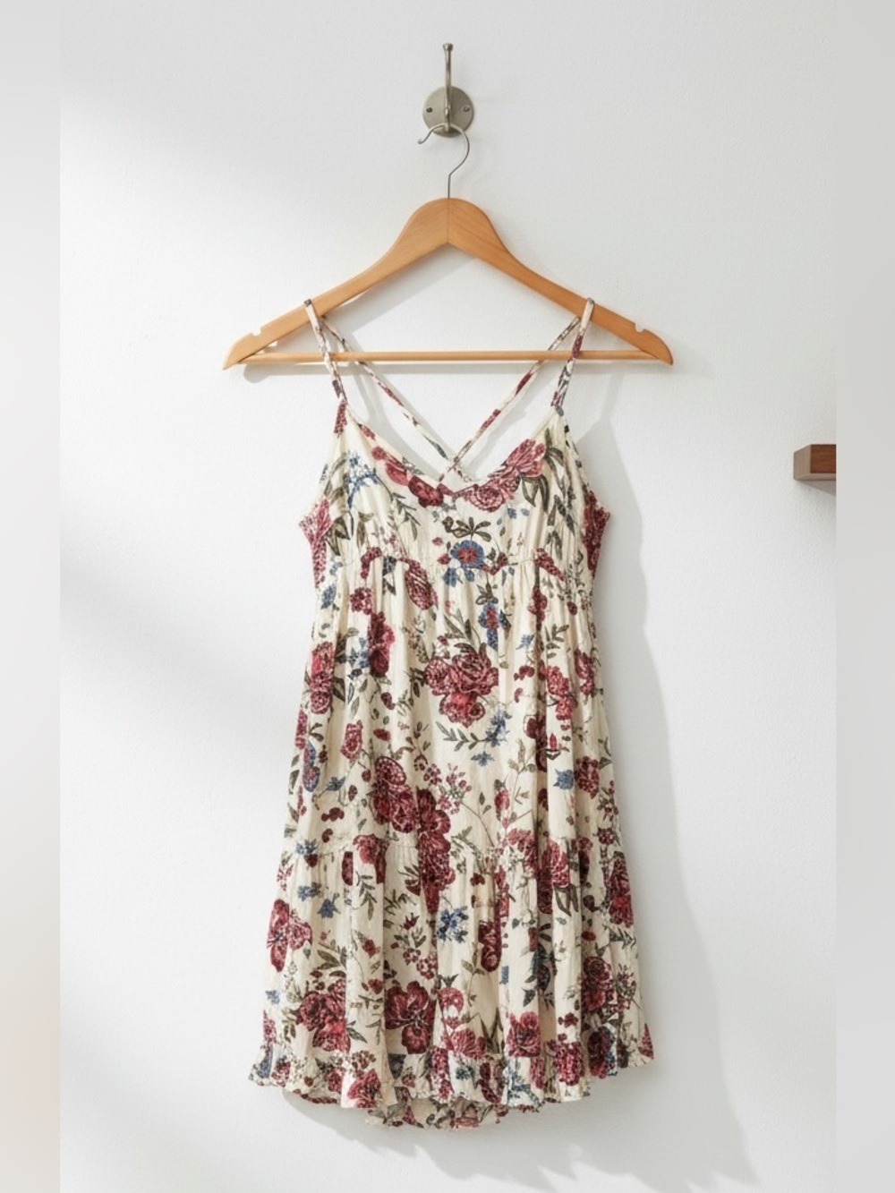 American Eagle Outfitters Beachy Floral Resort Sundress Slip  Dress Size XS